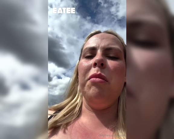 Eatee aka eatee - 04-20-2024 OnlyFans Video - I overheat so quickly being this fat At this rate Ill have to do my gardening