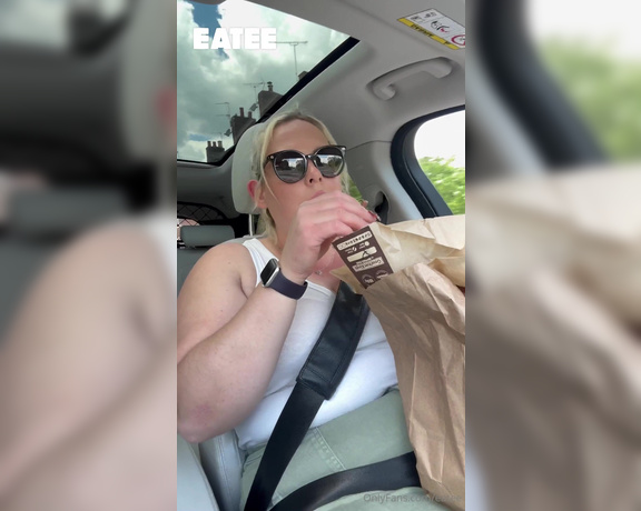 Eatee aka eatee - 05-07-2024 OnlyFans Video - I had a lunch date with a feeder girlfriend which got cancelled at last minute so