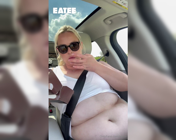 Eatee aka eatee - 05-07-2024 OnlyFans Video - I had a lunch date with a feeder girlfriend which got cancelled at last minute so