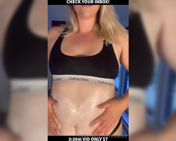 Eatee aka eatee - 07-27-2020 OnlyFans Video - LOTION BELLY PLAY 330m Check your inboxes now to see me smothering lotion all over