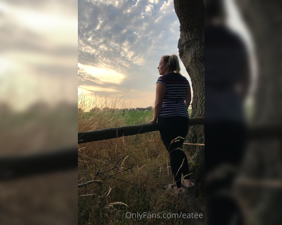 Eatee aka eatee - 08-09-2020 OnlyFans Video - When youre trying to have cute photographs taken at sunset but youve gotten just too damn