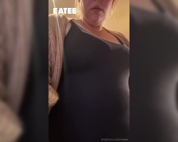 Eatee aka eatee - 06-13-2024 OnlyFans Video - I am STUFFED right now