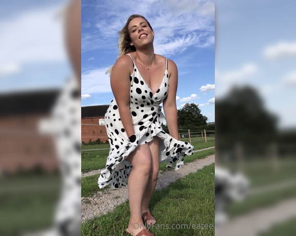 Eatee aka eatee - 08-21-2020 OnlyFans Video - PART ONE _ DAIRY FARMING _ My new dress makes me feel like a big,