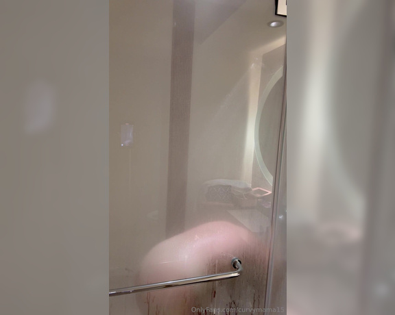 CurvyMama15 aka curvymama15 - 08-01-2024 OnlyFans Video - Part 1_ Shower voyeur _ just an everyday shower