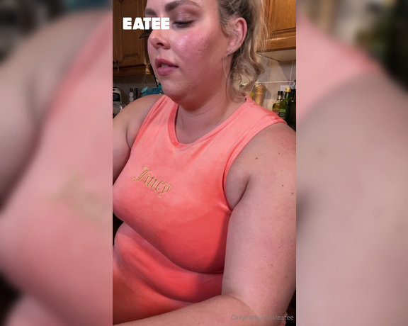 Eatee aka eatee - 12-30-2023 OnlyFans Video - Thank you Zed for sponsoring my Chinese takeaway stuffing I ate so much I felt physically