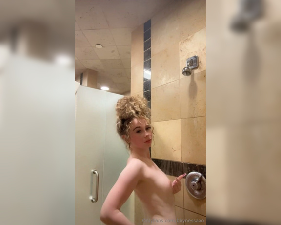 Bbynessaxo aka bbynessaxo - 03-02-2024 OnlyFans Video - Watch me shower