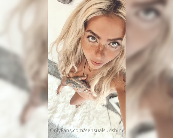 Sunshine999 aka sensualsunshine - 11-06-2021 OnlyFans Video - Check ur dms for this video without my hand covering Going to the hot springs today