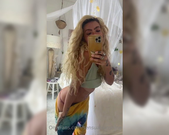 Sunshine999 aka sensualsunshine - 02-03-2022 OnlyFans Video - Sneak peak of the vid I just sent out amp everyone with their auto renew received