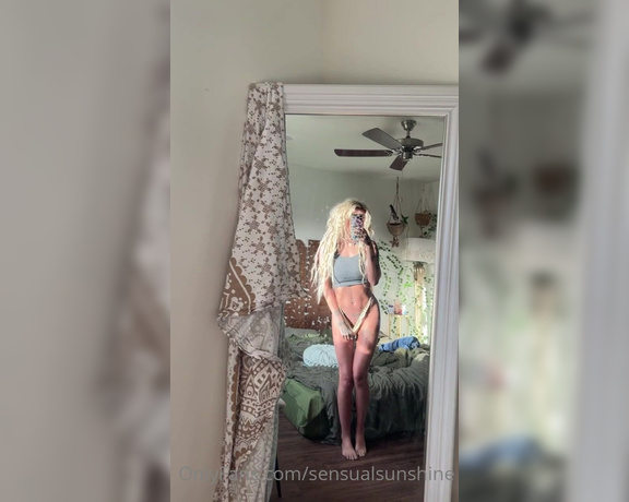 Sunshine999 aka sensualsunshine - 03-24-2023 OnlyFans Video - happy Friday