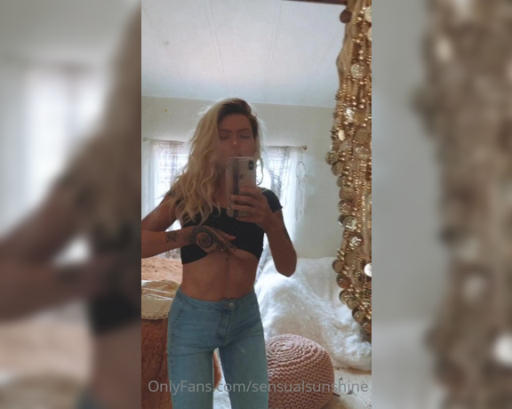 Sunshine999 aka sensualsunshine - 09-14-2020 OnlyFans Video - Blue jeans