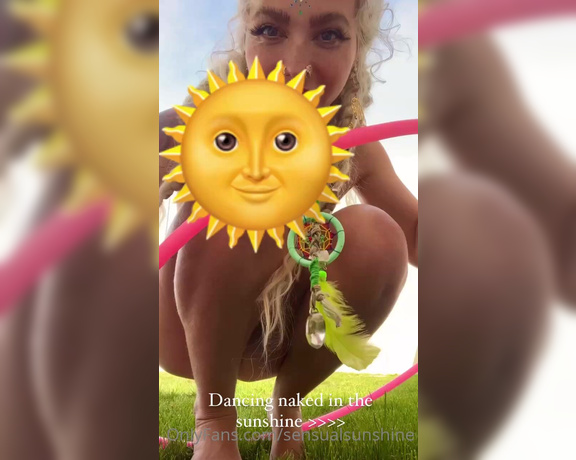 Sunshine999 aka sensualsunshine - 06-22-2023 OnlyFans Video - Full Nude Hula Hooping in ur dms unlock if u want more naked dancing videos_3hay