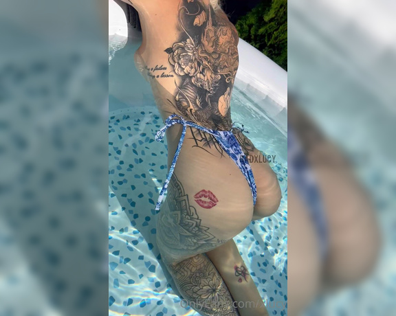 Bad Xlucy aka xlucy - 08-20-2023 OnlyFans Video - didnt need the bikini anyway