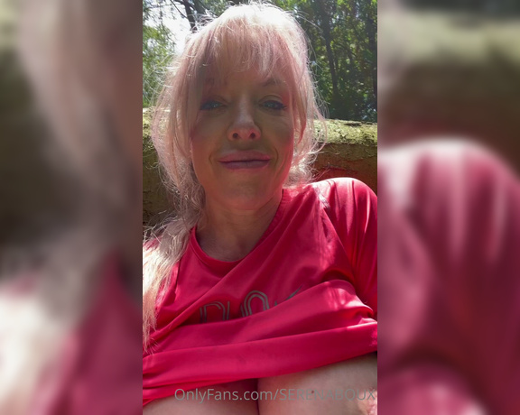 Serena Boux aka serenaboux - 07-06-2022 OnlyFans Video - I just had to finish myself off while I was hiding  although I really wish