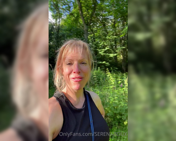 Serena Boux aka serenaboux - 07-13-2022 OnlyFans Video - Looking for new places to fuck in the woods