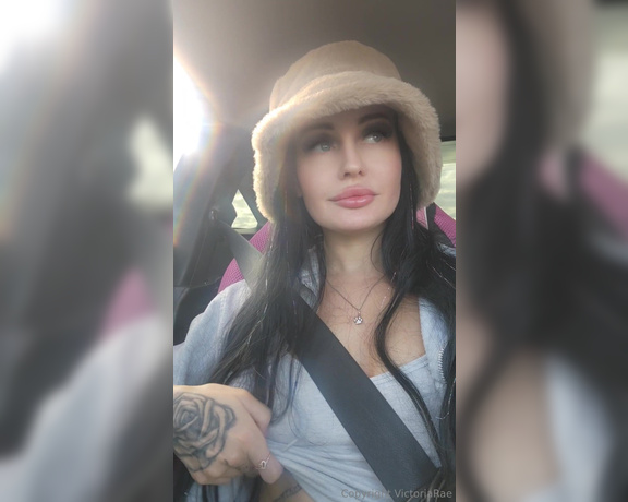 Victoria Rae aka victoriarae - 10-05-2023 OnlyFans Video - Oops I the car beside me saw