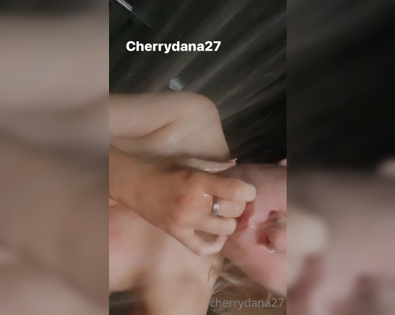 Cherrydana aka cherrydana27 - 09-08-2022 OnlyFans Video - Woke up begging for it  Just sent you out my little shower vid