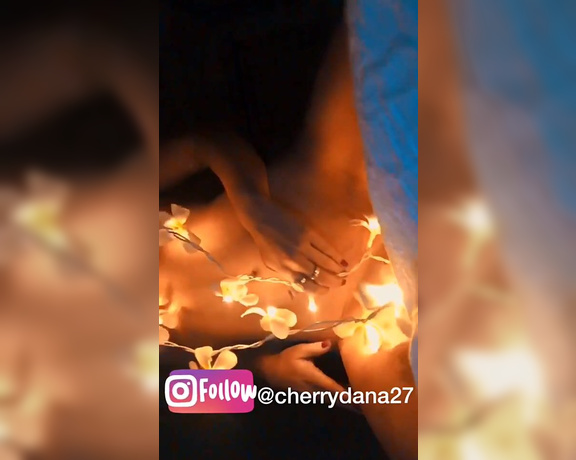 Cherrydana aka cherrydana27 - 08-15-2017 OnlyFans Video - Because a naked girl rolling around wearing lights is HOT  Did you like what i