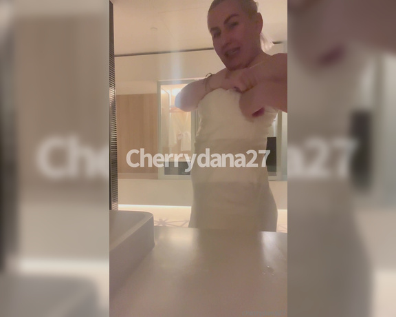 Cherrydana aka cherrydana27 - 03-17-2024 OnlyFans Video - So I ate dinner solo last night instead of room service