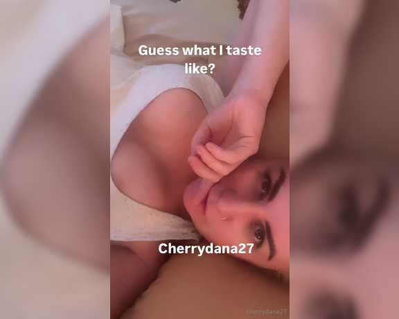 Cherrydana aka cherrydana27 - 05-01-2024 OnlyFans Video - Check your msgs for the rest  Video Id spitflickandcum