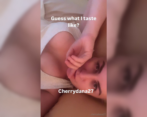 Cherrydana aka cherrydana27 - 05-01-2024 OnlyFans Video - Check your msgs for the rest  Video Id spitflickandcum