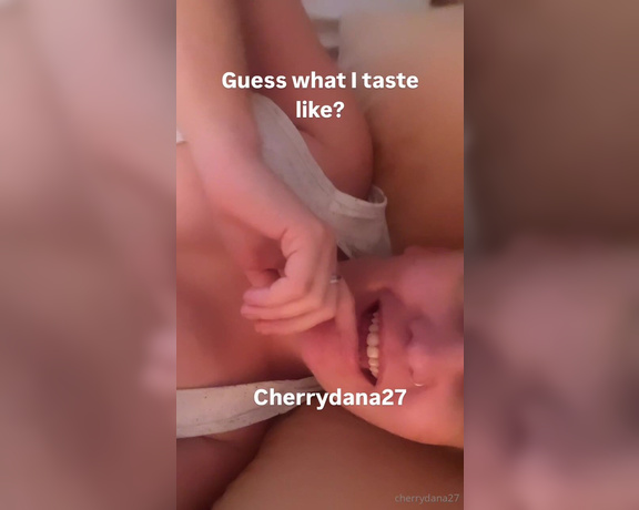 Cherrydana aka cherrydana27 - 05-01-2024 OnlyFans Video - Check your msgs for the rest  Video Id spitflickandcum