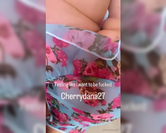 Cherrydana aka cherrydana27 - 06-06-2024 OnlyFans Video - I call this one FLOWERDRESSBANG_zkpf