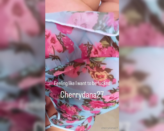 Cherrydana aka cherrydana27 - 06-06-2024 OnlyFans Video - I call this one FLOWERDRESSBANG_zkpf