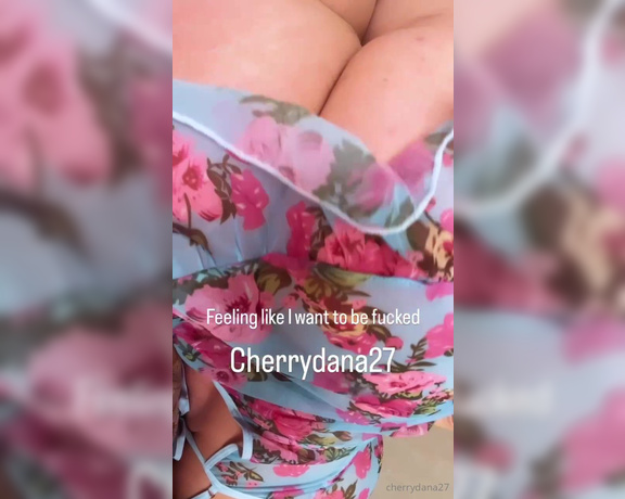 Cherrydana aka cherrydana27 - 06-06-2024 OnlyFans Video - I call this one FLOWERDRESSBANG_zkpf