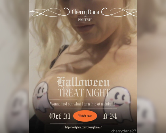 Cherrydana aka cherrydana27 - 10-28-2024 OnlyFans Video - Happy Halloween  do you want to check my panties for a treat Tip 5 and