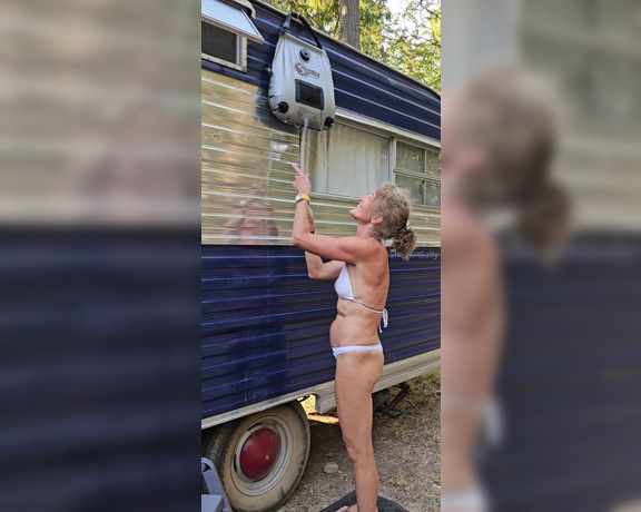 Classy Hot Babe aka sheswitme - 08-23-2024 OnlyFans Video - Outdoor shower started this way lol