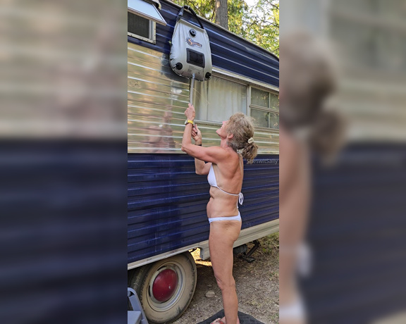 Classy Hot Babe aka sheswitme - 08-23-2024 OnlyFans Video - Outdoor shower started this way lol