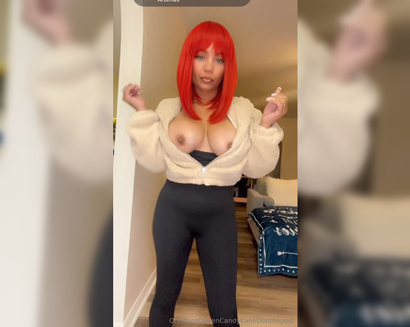 Candy Kane aka queencandykane - 05-26-2024 OnlyFans Video - Good evening _ heres a little boob dance for ya  Please Do not repost my