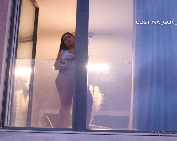 Coco Rains aka cocorains - 11-23-2020 OnlyFans Video - passengers view _ keeping my neighbors entertained during lockdown