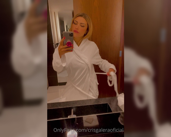 Cris Galera aka crisgaleraoficial - 05-21-2022 OnlyFans Video - Shall we shower together love Im waiting for you ok