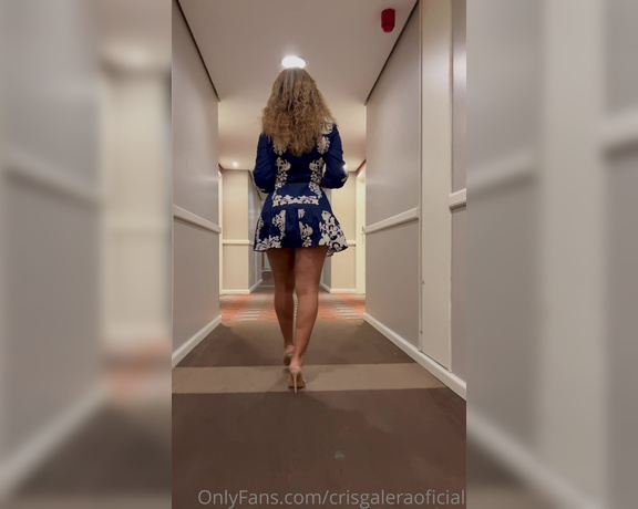 Cris Galera aka crisgaleraoficial - 07-01-2022 OnlyFans Video - Vou ir jantar assim hoje Sairia para imagem comigo assim amor Im going to have dinner