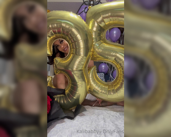 Kalibabbyy aka kalibabbyy - 02-08-2023 OnlyFans Video - Happy b day to meee  Full vid coming later today oh and if u love