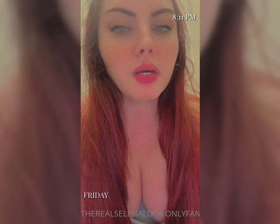 Selena Loca aka therealselenaloca - 09-03-2022 OnlyFans Video - Toilet fart