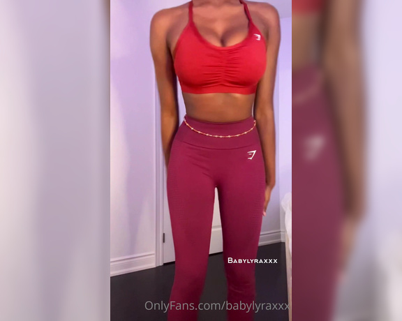 Lyra Amorr aka babylyraxxx - 11-30-2022 OnlyFans Video - Soo I got some new gym clothes and theyre really tight  just a casual video