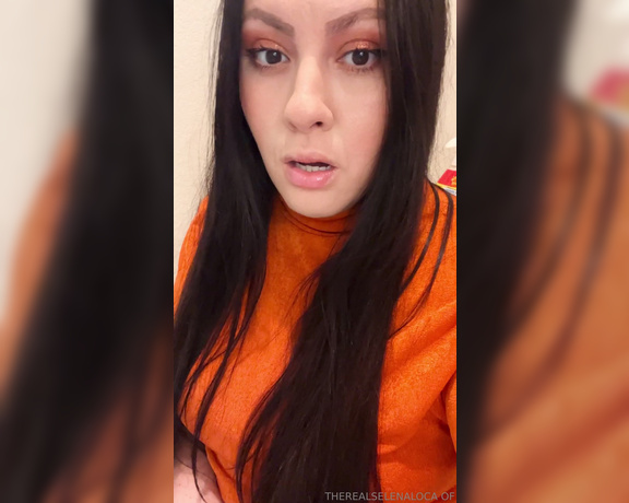 Selena Loca aka therealselenaloca - 12-04-2023 OnlyFans Video - Im super gassy today Ready for toilet farts