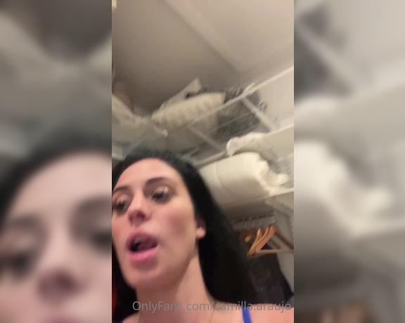 Camilla Araujo aka camilla.araujo - 03-24-2024 OnlyFans Video - lmao i came here to fuck him but the dick is WEAKKK idk should I give