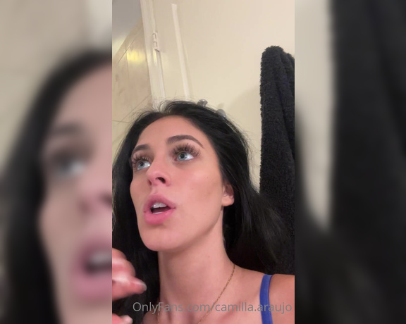 Camilla Araujo aka camilla.araujo - 03-24-2024 OnlyFans Video - lmao i came here to fuck him but the dick is WEAKKK idk should I give