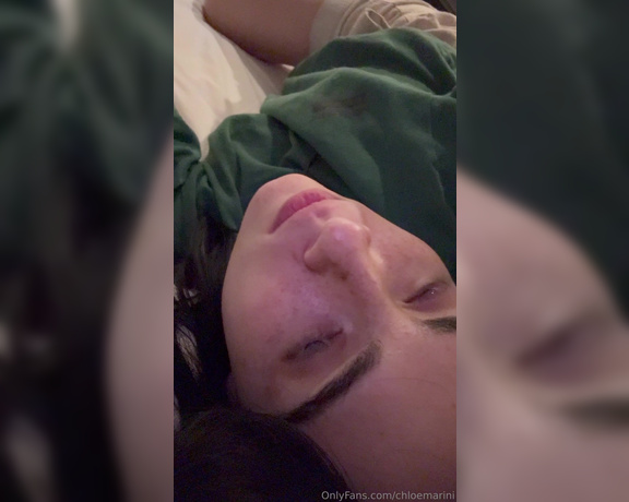 Chloe Marini aka chloemarini - 09-01-2024 OnlyFans Video - what would you do if you came in your room and saw me laying like this