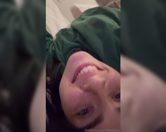 Chloe Marini aka chloemarini - 09-01-2024 OnlyFans Video - what would you do if you came in your room and saw me laying like this