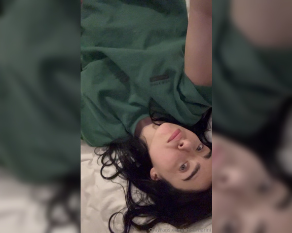 Chloe Marini aka chloemarini - 09-01-2024 OnlyFans Video - what would you do if you came in your room and saw me laying like this