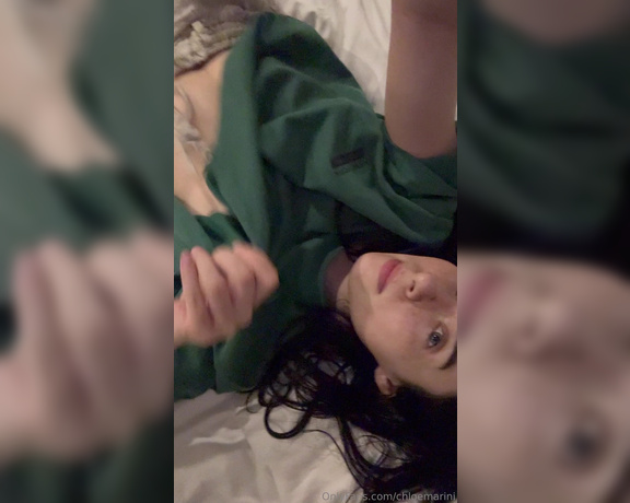 Chloe Marini aka chloemarini - 09-01-2024 OnlyFans Video - what would you do if you came in your room and saw me laying like this