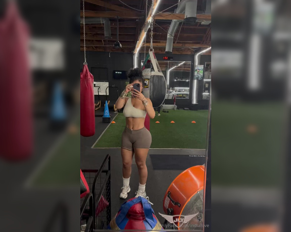 India Love aka indialove - 09-25-2024 OnlyFans Video - would you like to see me with my gym clothes off