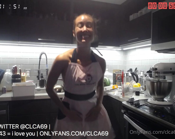 Christy Love aka clca69 - 02-11-2021 OnlyFans Video - Christy Making Waffles