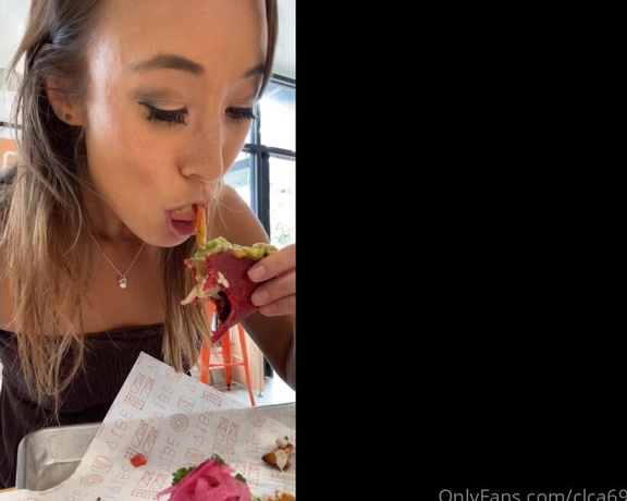 Christy Love aka clca69 - 10-01-2021 OnlyFans Video - Mukbang time Trying a new restaurant called Vibe organic Kitchen amp Juice  34255 Pacific Coast