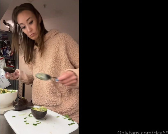 Christy Love aka clca69 - 01-27-2022 OnlyFans Video - Yummy vegetarian dish