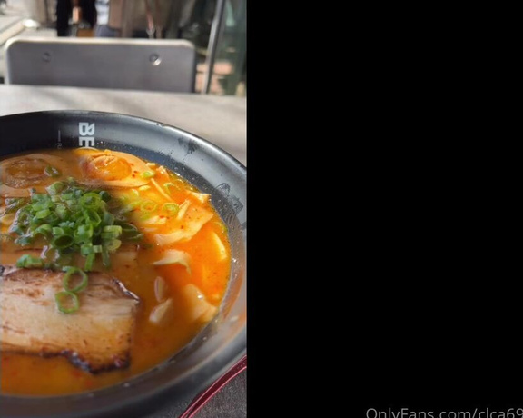 Christy Love aka clca69 - 03-09-2022 OnlyFans Video - Check out my favorite ramen house Beshock in downtown San Diego Food is so delicious and